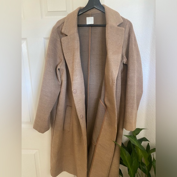 H&M camel trench coat - Picture 4 of 6